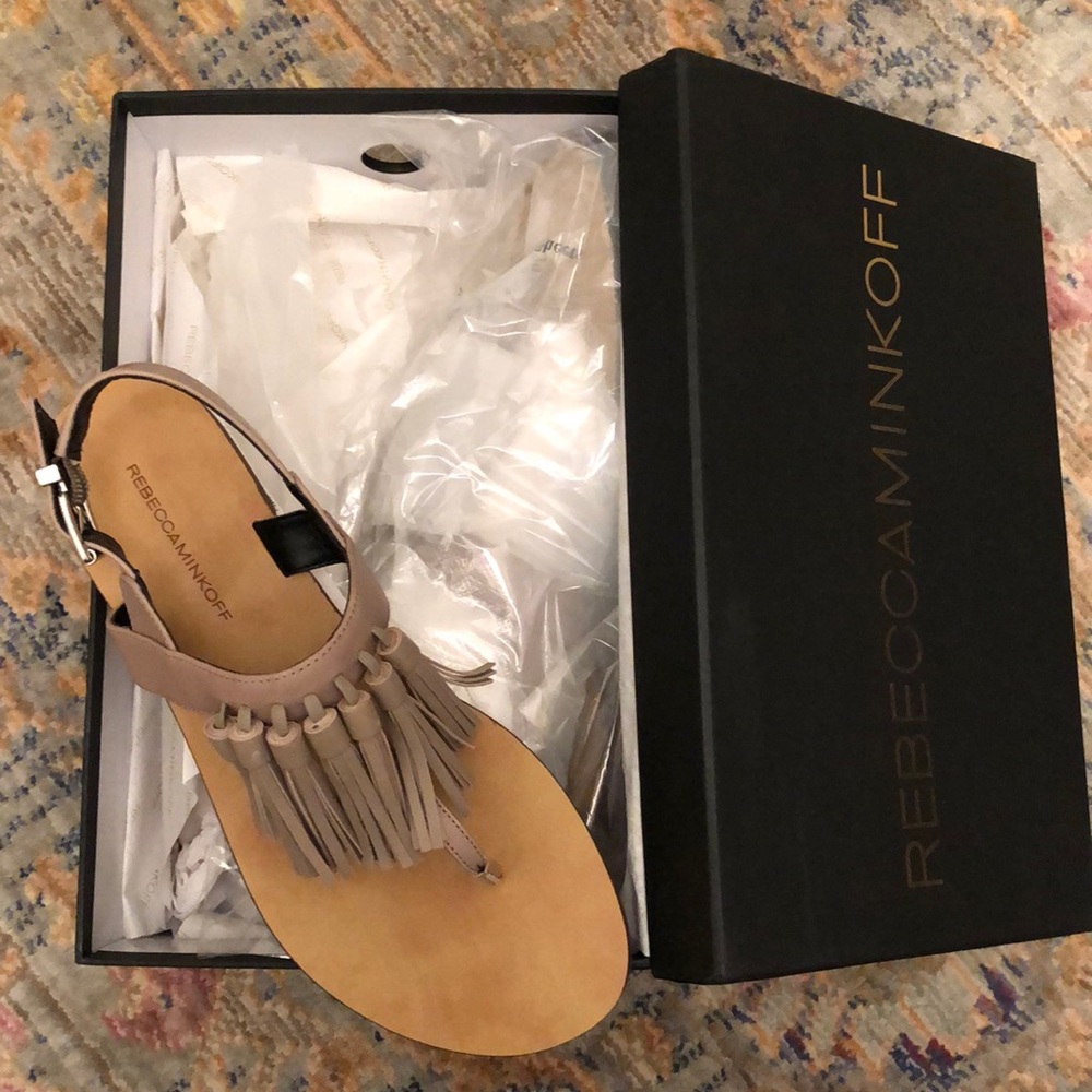 NWT Rebecca Minkoff Tassel Sandal